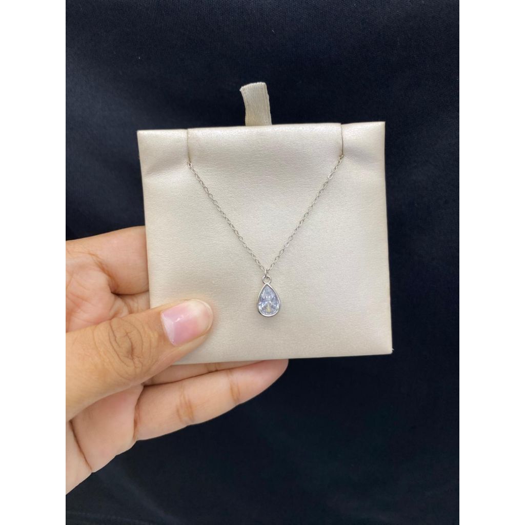 Clm สร้อยคอหยดน้ําสวยงาม pol