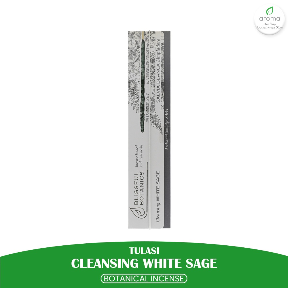 ธูปอินเดีย Aromatherapy Botanical Incense - Tulation Cleansing White Sage | PACK