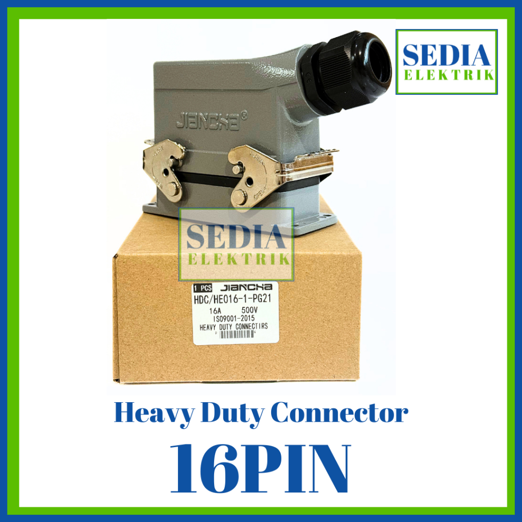 SOCKET-16PIN Heavy Duty Connector Socket Harting 16Pin 16 Pin HDC/HE016-1-PG21