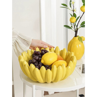 Piring Buah Pisang / Piring buah Keramik