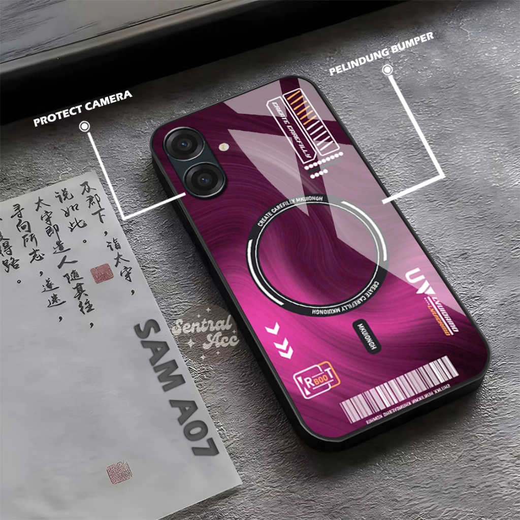 HP Samsung A07 แก้วเคสโทรศัพท์สําหรับ Samsung A07 เคสโทรศัพท์สําหรับ Samsung A07 Softcase โทรศัพท์สํ