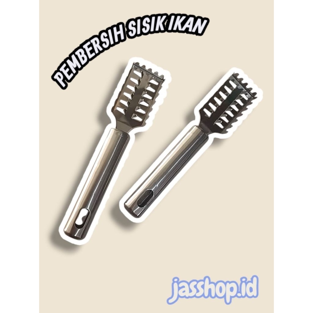 T&TSHOP MEDAN-เครื่องมือทําความสะอาดเกล็ดปลาสแตนเลส