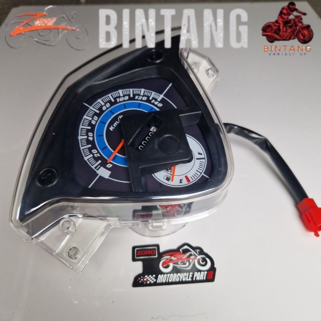 มาตรฐาน SPEEDOMETER MIO SOUL CARBON COSTUME CLEAR MICA ZORO IMPORT