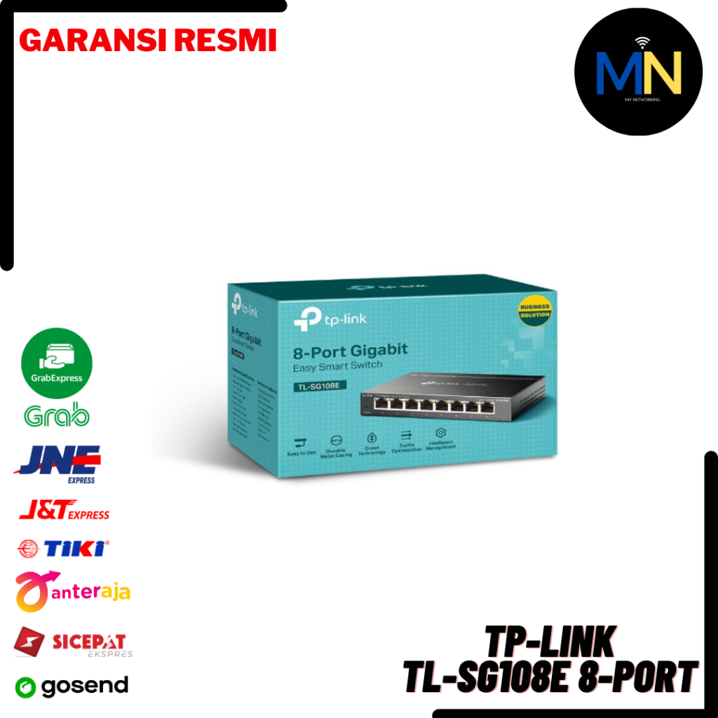 TP-LINK 8-Port Gigabit Unmanaged Pro Switch TL-SG108E