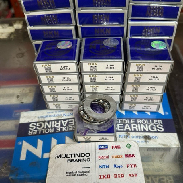 BEARING THRUST 51104 20Bu35Bu10 NKN JAPAN ORIGINAL
