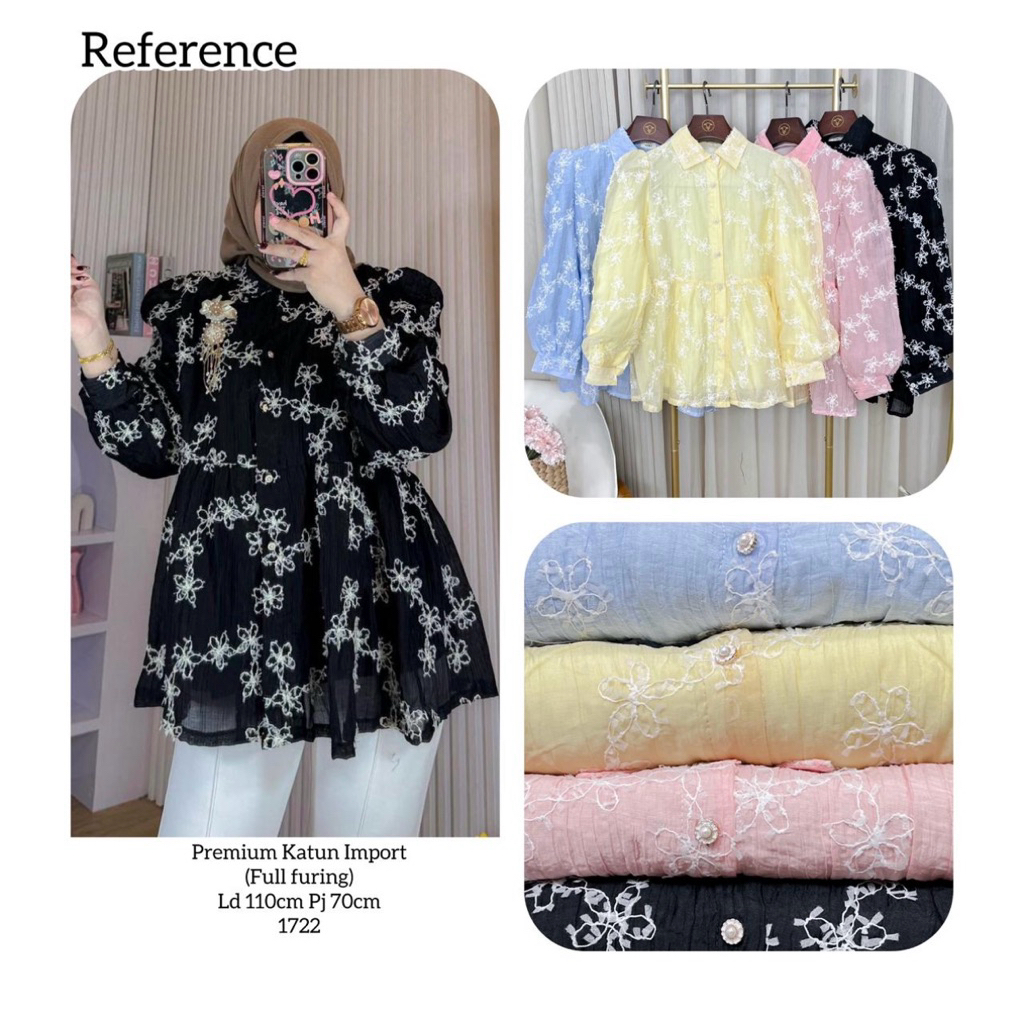 YLC Top / Blouse รหัส 1729