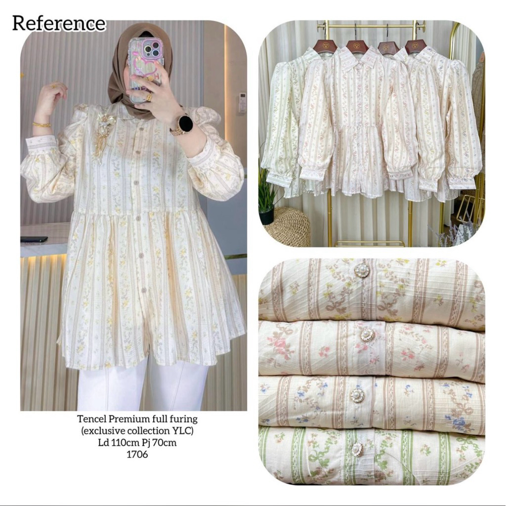 YLC Top / Blouse รหัส 1751