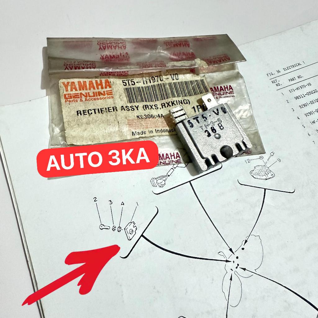 KIPROK รีเซ็ต 6VOLT RX KING RXS RX SPECIAL L2S L2G RX100 YT 5T5-H1970-V0