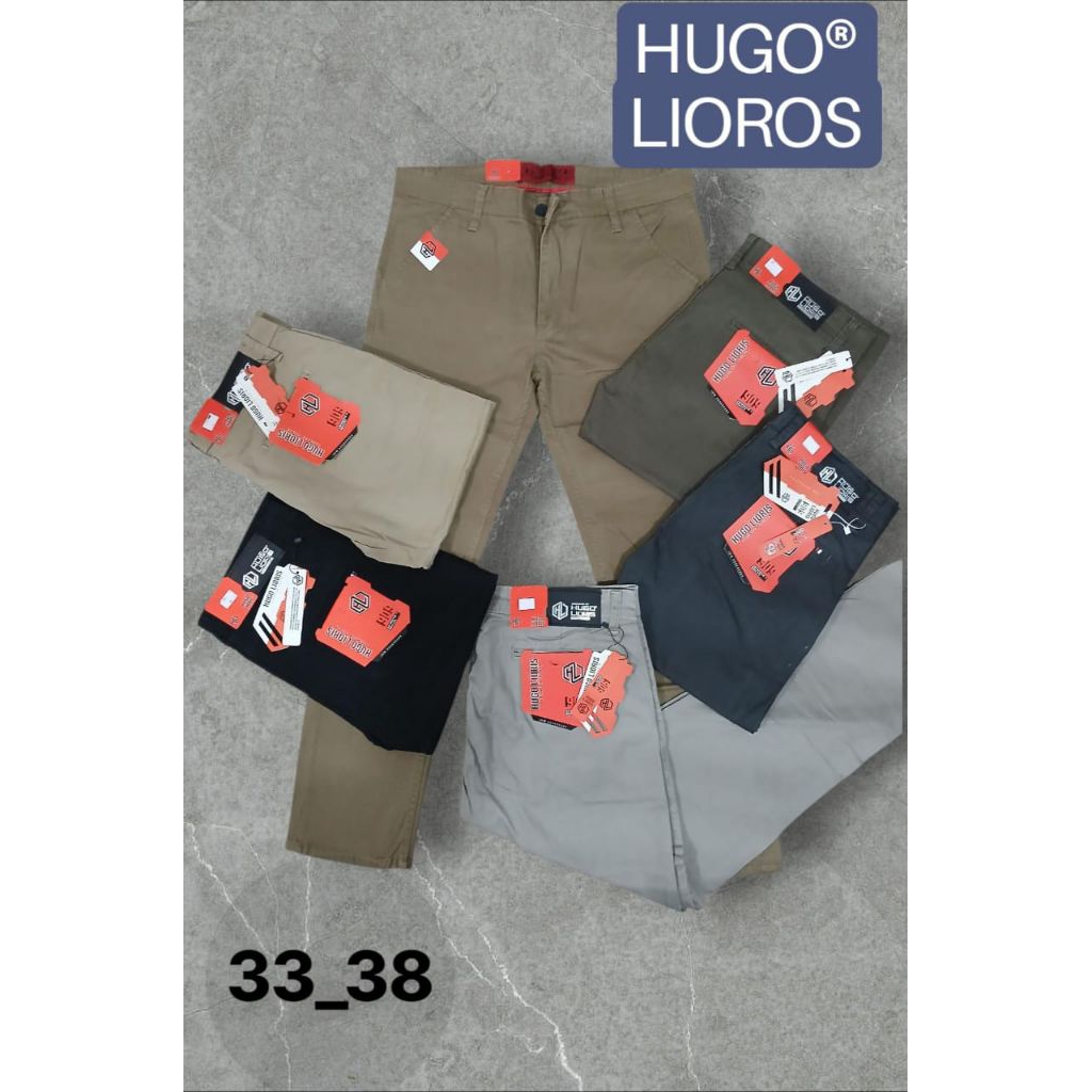 กางเกง Hugo Lloris Premium Chinos ไซส์ 33 - 38