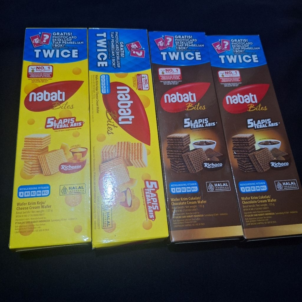 NABATI x TWICE BOX โฟโต้การ์ด RANDOM SEALED