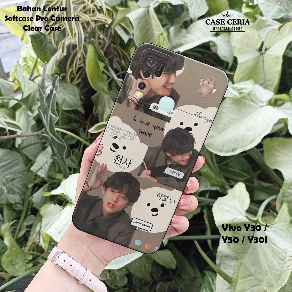 เคส HP สําหรับ Vivo Y30 / Y50 / Y30i – Taehyung KP0P Motif เคสโทรศัพท์ - Pro Camera Softcase – เคสซิ