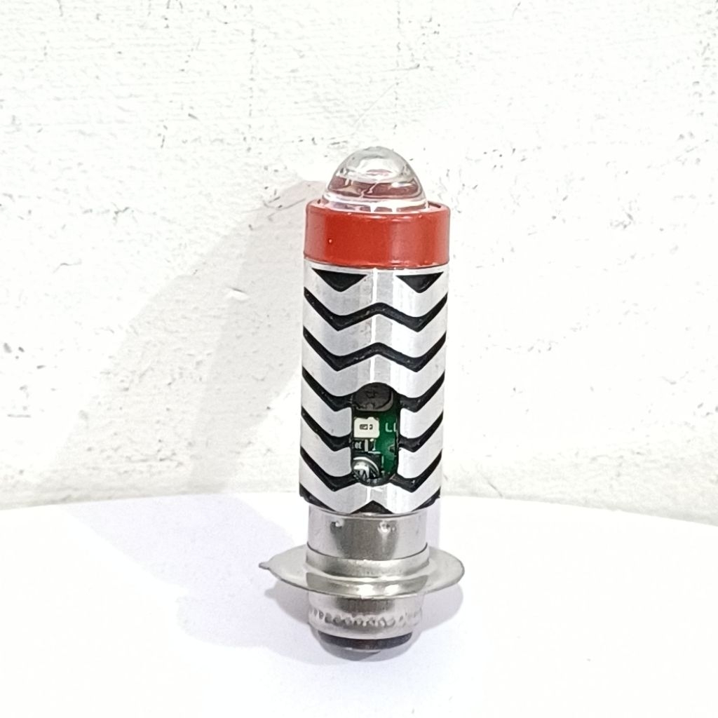 LED DOP หลอดไฟ PROJECTOR สําหรับรถจักรยานยนต์อัตโนมัติ T19 PROJECTOR สีขาวสีเหลือง