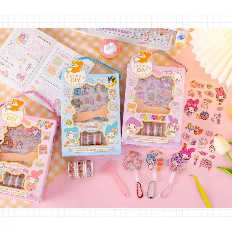 DIY Sanrio Mini Sticker Fan