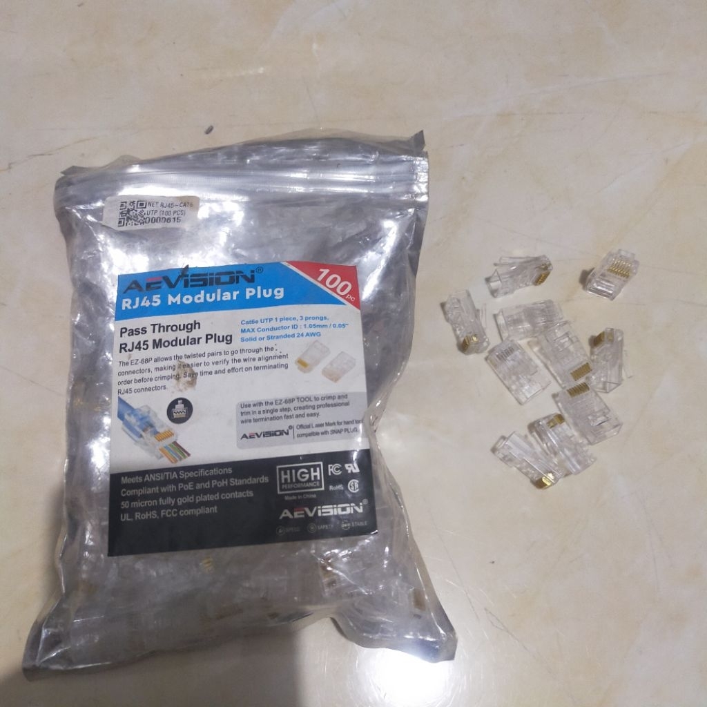 RJ45 CAT6***********
