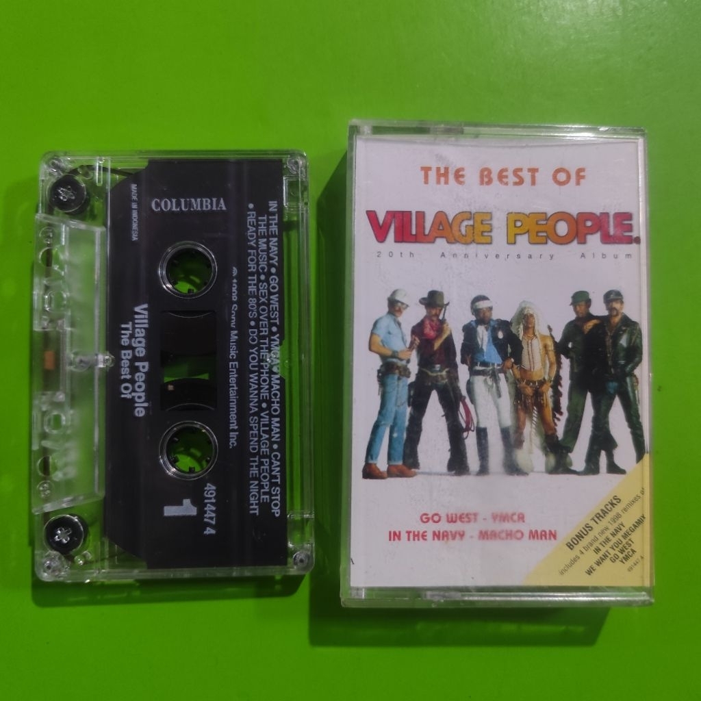 เทปคาสเซ็ท VILLAGE PEOPLE