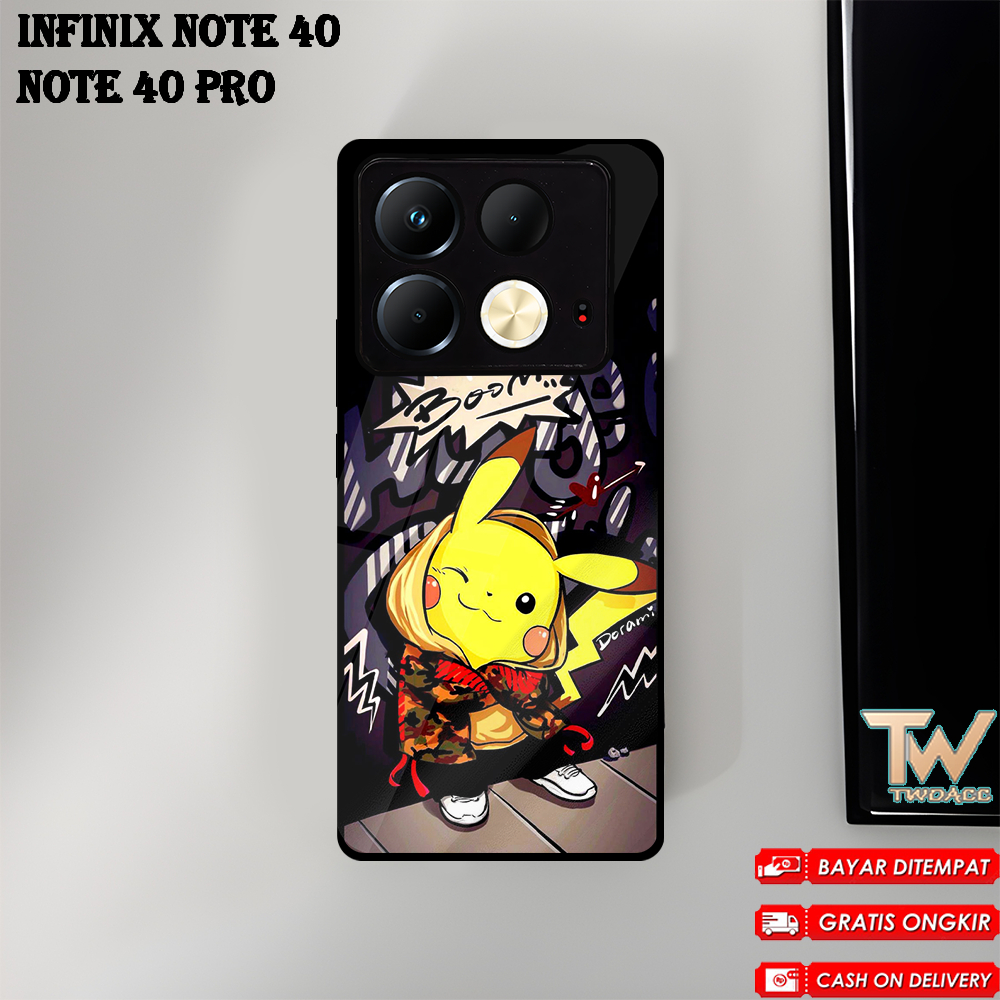 [DM10] เคสเคลือบเงา INFINIX NOTE 40 | INFINIX NOTE 40 PRO |เคสโมเดิร์นคุณภาพพรีเมี่ยม | สองตามมาตรฐา