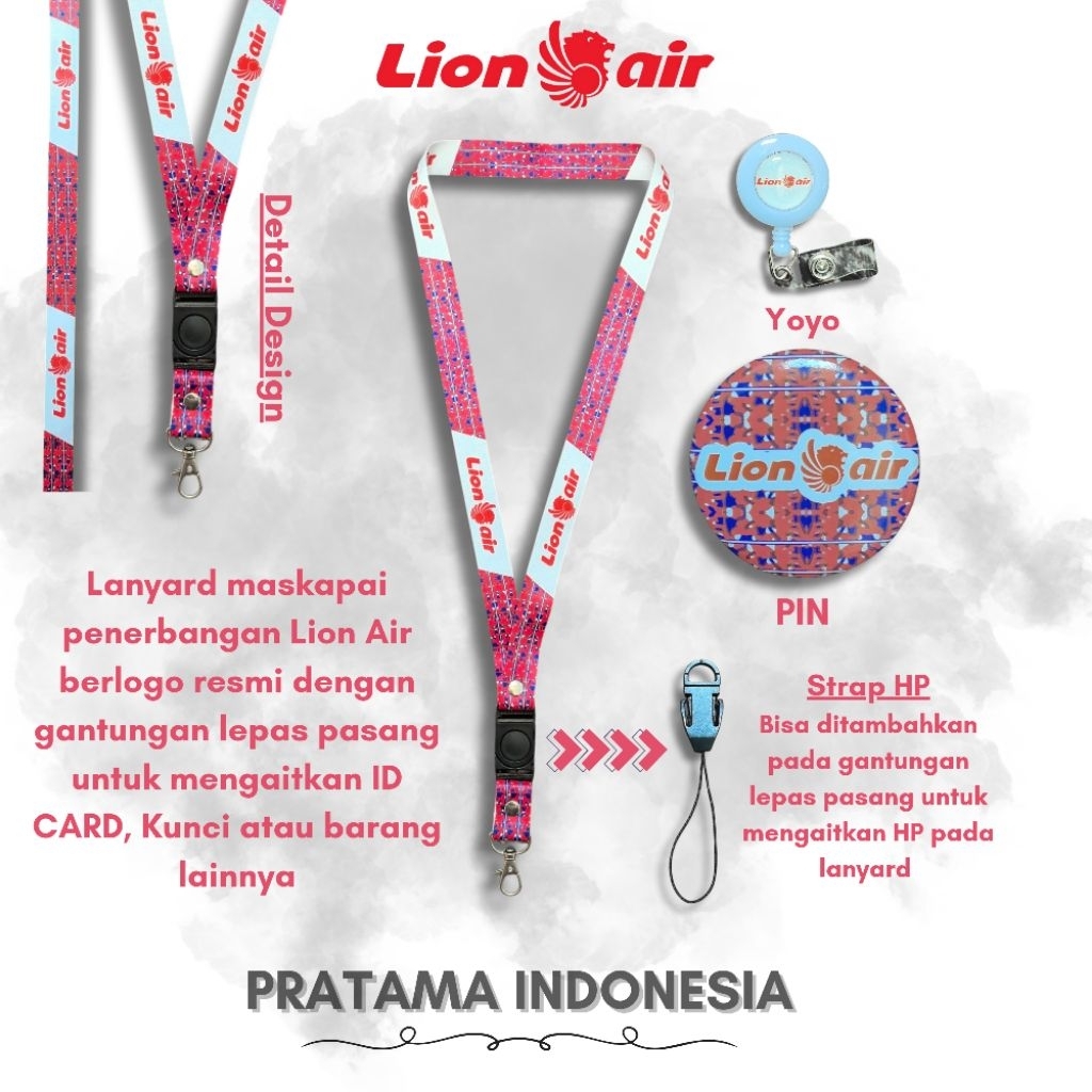 Lion Air Rope ผ้าบาติกดั้งเดิม READY คุณภาพดีที่สุด