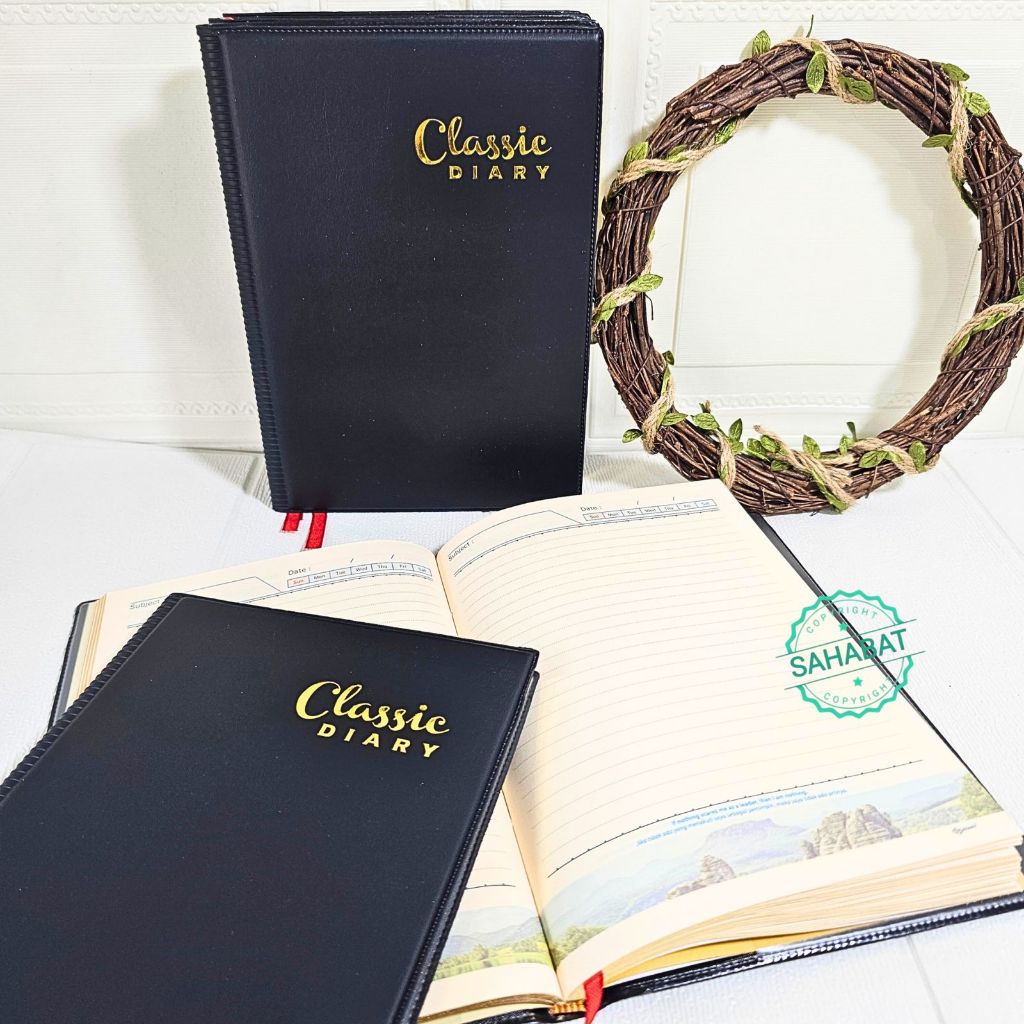 CLASSIC DIARY AGENDA 2026 LATEST HVS CREAM PAPER AGENDA 2026 / AGENDA