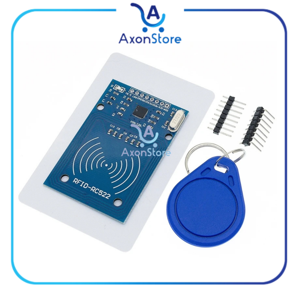 เซ็นเซอร์โมดูล RFID RC-522 Reader Tag Header พวงกุญแจ RC522 Reader Writer