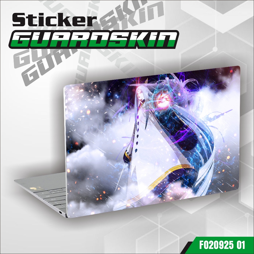 Guardskin สติกเกอร์ Garskin แล็ปท็อปโน้ตบุ๊ค Kaguya Otsutsuki Naruto Anime F020925 01