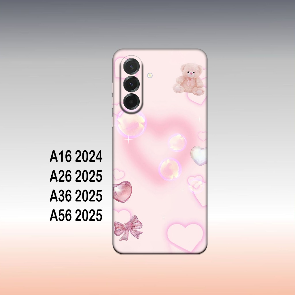 Softcase samsung A16 / A26 / A36 / A56 / A76 _เคสโทรศัพท์ซิลิโคนยืดหยุ่นสีดํา