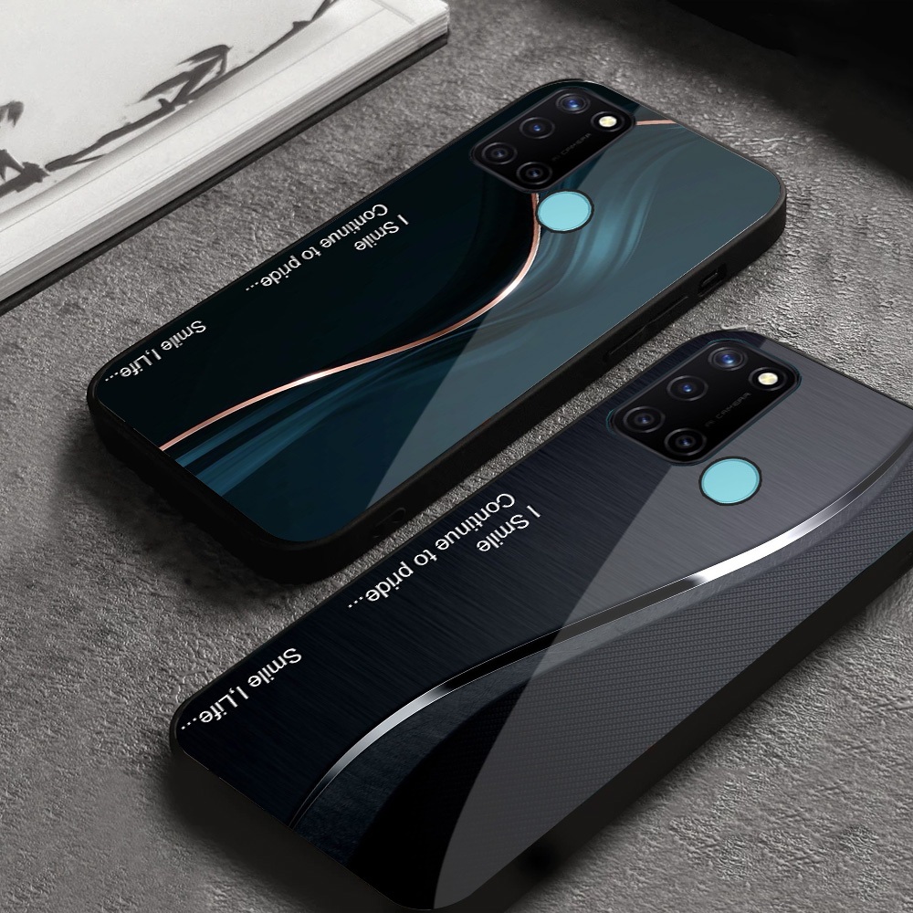 Realme 7i C17 สําหรับ Hp Casing Case Hp Glossy Cassing M46 แก้วเคสโทรศัพท์ Kesing Cesing