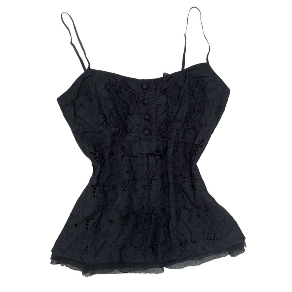 KATUN Juicy Couture ตาไก่ Bustier Babydoll วินเทจ เสื้อชั้นในสตรี | ดอกไม้ motif ผ้าฝ้าย katbol holl