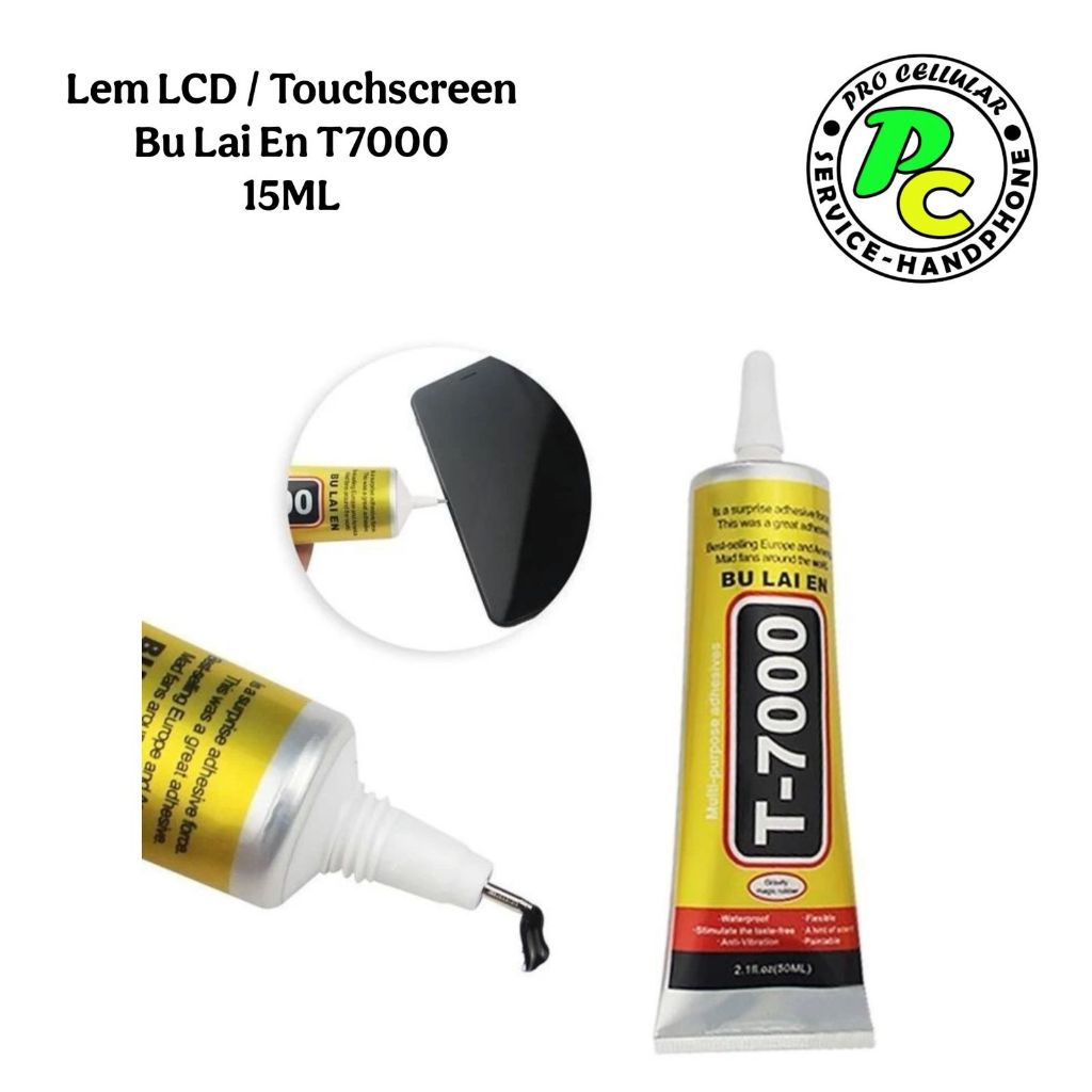 T7000 15ML TOUCHSCREEN GLUE - HP CASING GLUE T-7000 LCD GLUE ของเหลวสีดํา