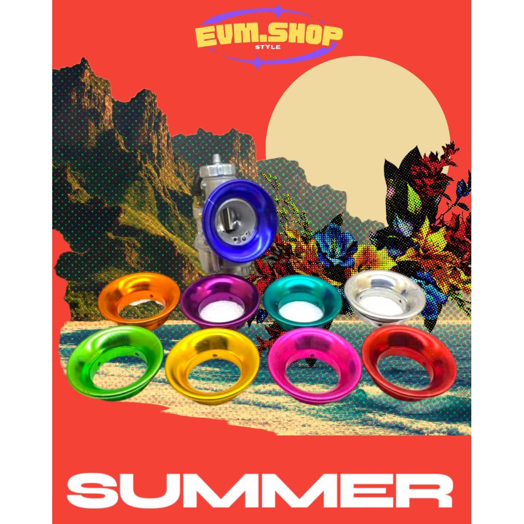 ช่องทาง Velocity คาร์บูเรเตอร์ superflow สี pe PWK 28