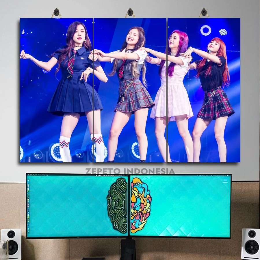 Blackpink Personil Kpop ตกแต่งผนัง / Zepeto อินโดนีเซีย / ตกแต่งผนัง / E8I|3GPLN