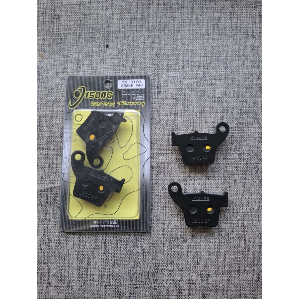 ผ้าเบรคหลังสําหรับ Honda CR 125 CRF 150 250 450 RG XR 250