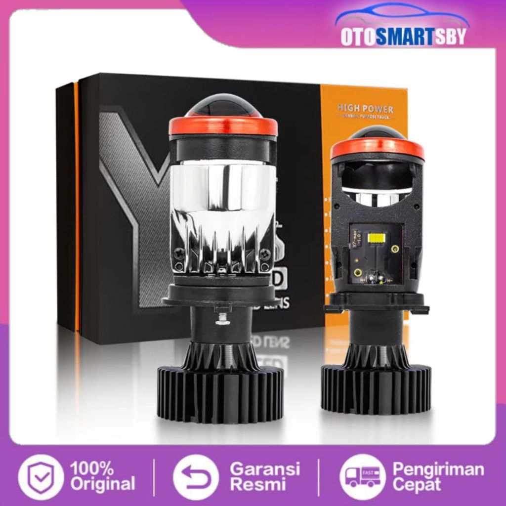 ไฟ led โปรเจคเตอร์ขนาดเล็ก Y7D และ Y8D (ราคา 1 ชุดขวาและซ้าย)