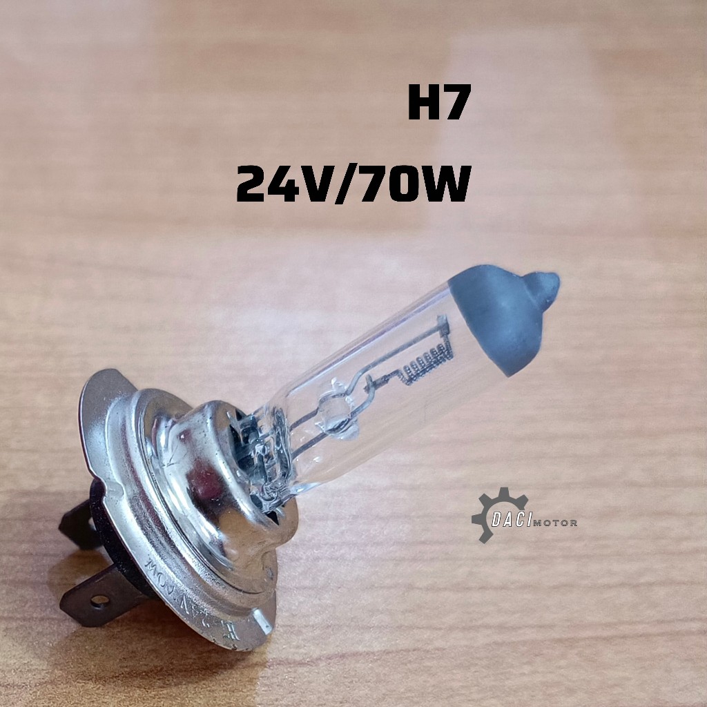 H7 12V 100W / H7 24V 70W หลอดไฟ