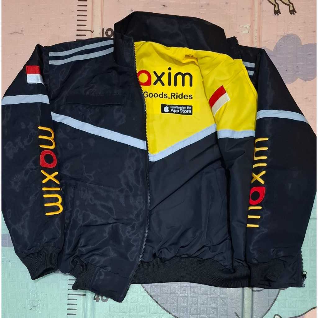 เสื้อแจ็คเก็ต MAXIM ดั้งเดิม & เสื้อแจ็คเก็ตสีดํา COOL REVERSIBLE ANTI-DIRT