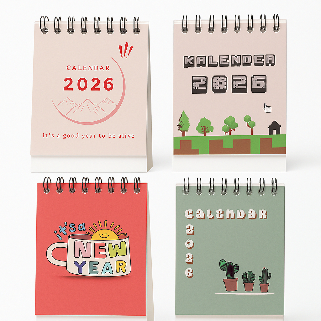 2026 CALENDAR - MINI CALENDAR - AESTHETIC CALENDAR - DESK CALENDAR