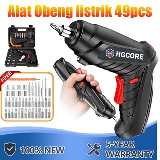 Cordless Screwdriver 4.2 V Mesin Bor Cordless Mini 50pcs Set Screwdriver Obeng Baterai Bor Cordless Obeng Bor Cordless Obeng