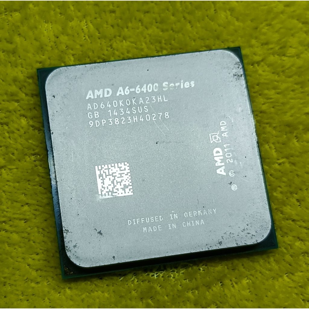 โปรเซสเซอร์ AMD A6 6400k 3.9 Ghz Plus คูลเลอร์