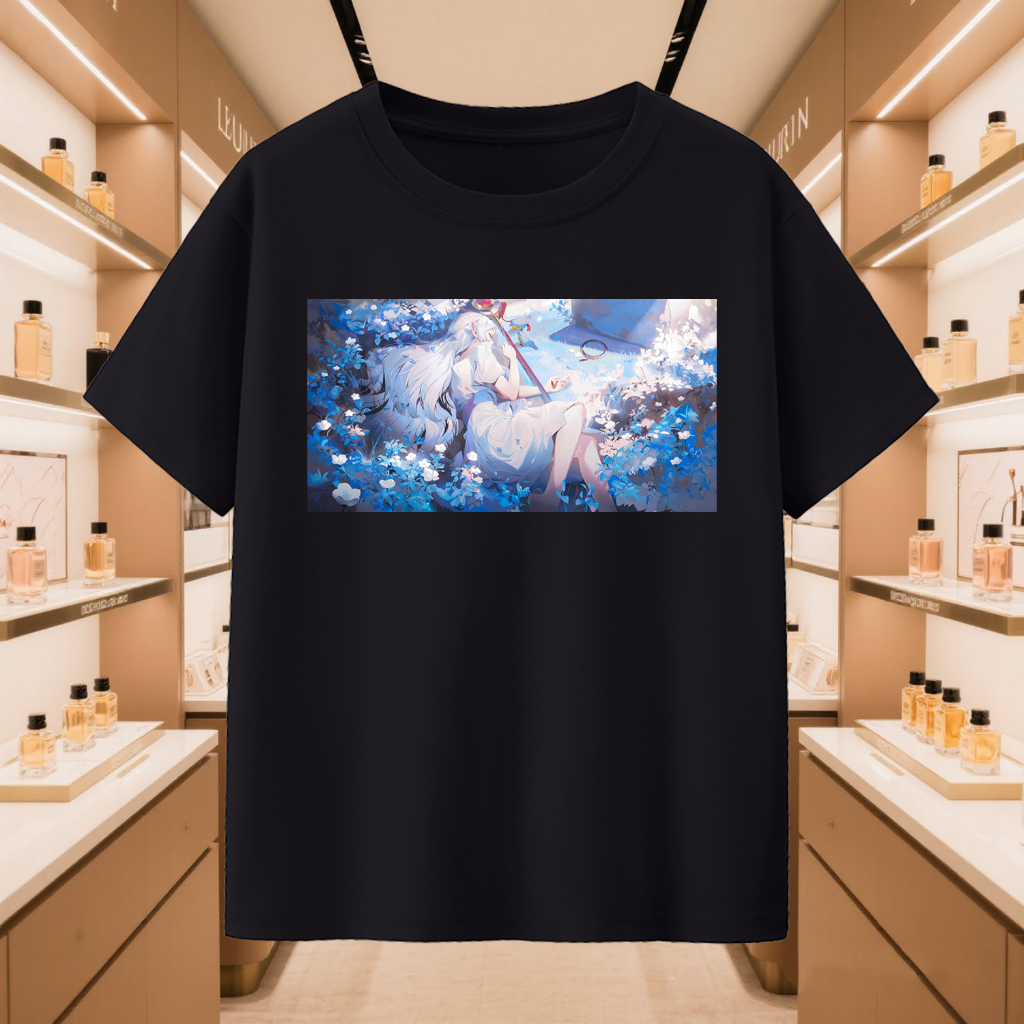 เสื้อยืด Frieren เสื้อยืด Frieren: เสื้อยืด Beyond Journeys End เสื้อยืดอนิเมะ เสื้อยืดผู้หญิง เสื้อ