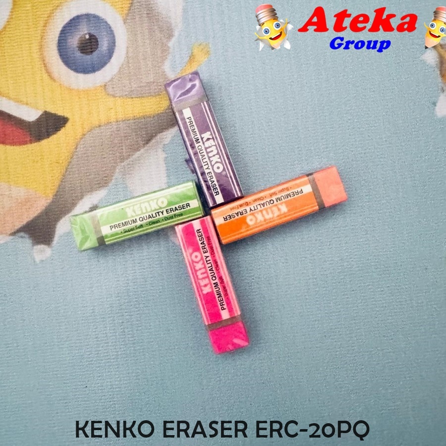 [ชิ้น] KENKO ERASER ERC-30L ERB-30L ERC-20PQ COLOR ERASER
