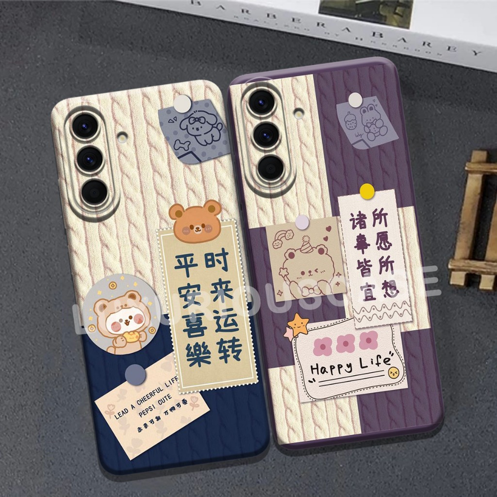 Softcase SAMSUNG A56/A36 2025 CUTE motif cellphone case hp case hp casing mphone case ล่าสุด 2025 LC