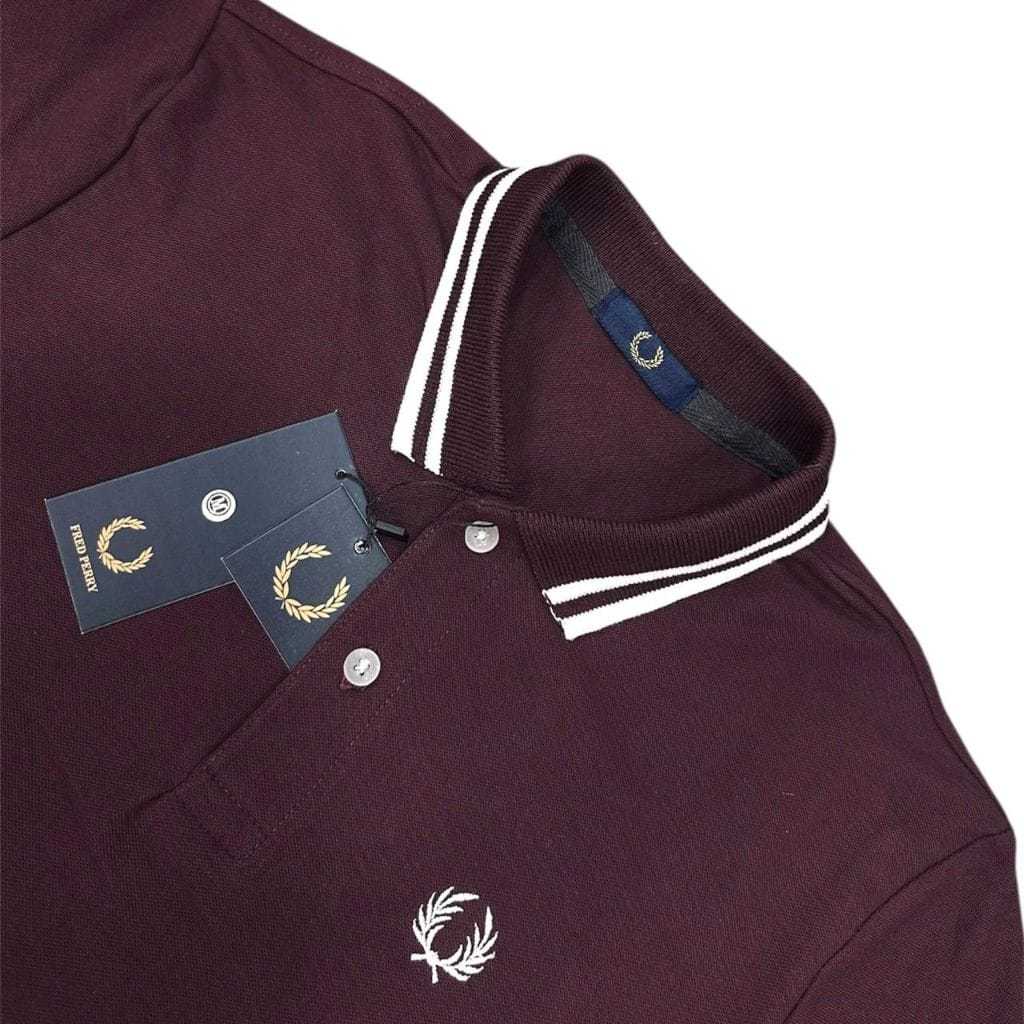 เสื้อยืดคอปกผู้ชาย / เสื้อโปโลผู้ชายสีน้ําตาล / เสื้อโปโลผู้ชาย / เสื้อโปโลผู้ชาย Frd พรีเมี่ยม