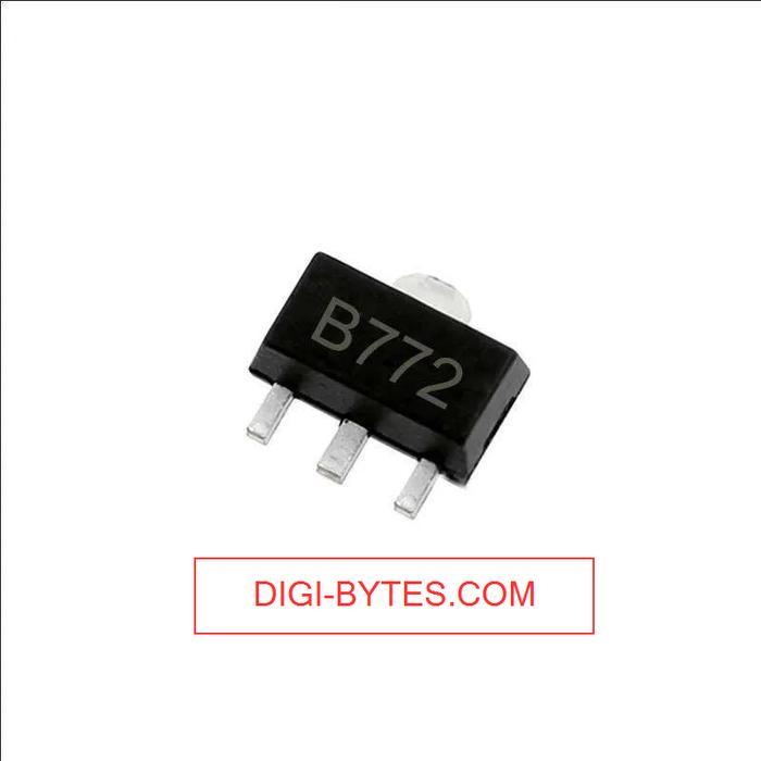 ทรานซิสเตอร์ขนาดกลาง 2SB772 B772 SOT-89 SOT89 30V PNP