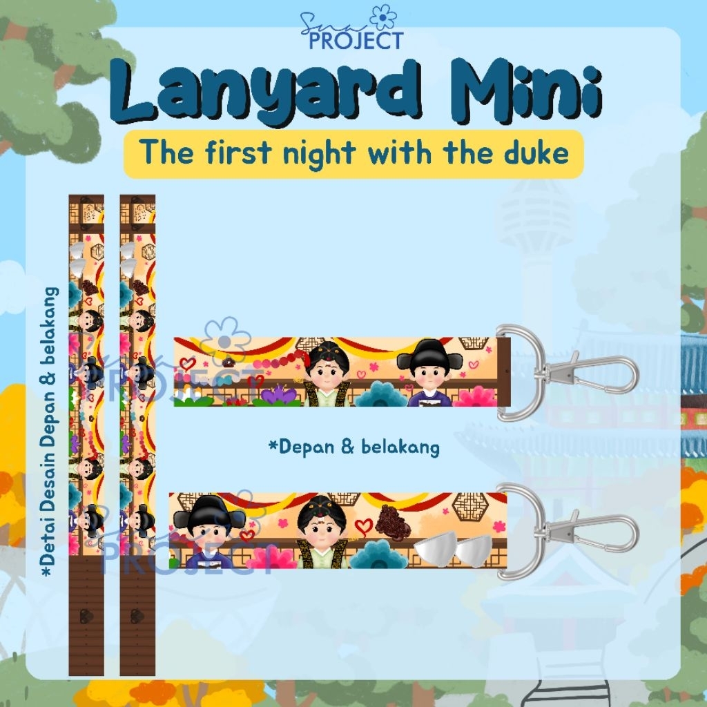 KEYCHAIN LANYARD MINI KDRAMA คืนครั้งแรกกับ DUKE