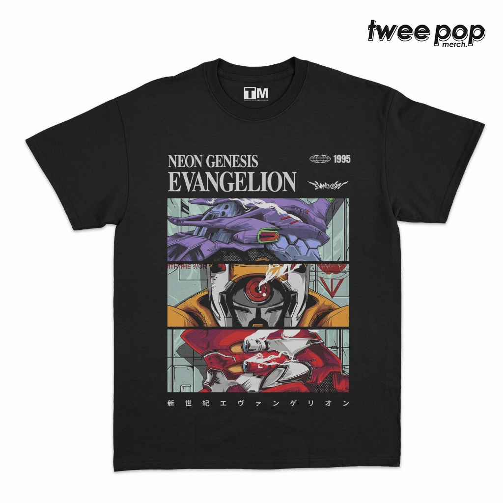 เสื้อยืด NEON GENESIS EVANGELION ANIME - เสื้อยืดโปสเตอร์ ART / FILM