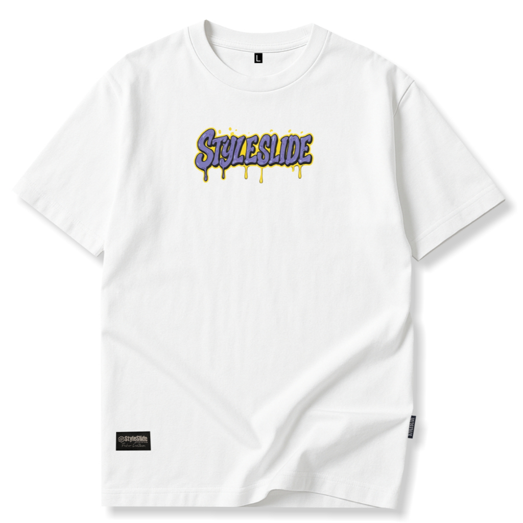 เสื้อยืดผู้ชาย Distro styleslide เสื้อผ้าศิลปะ aland distro