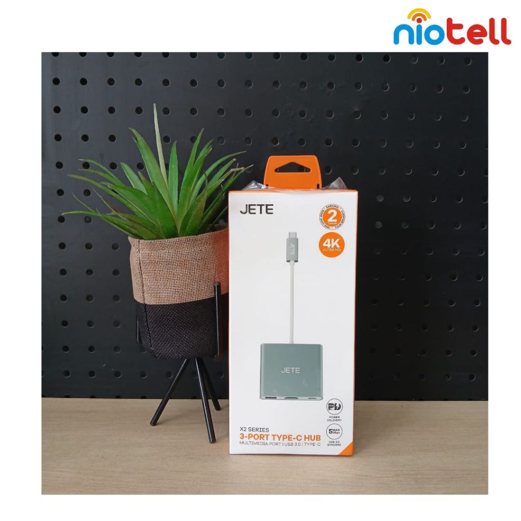 JETE X2 TYPE C HUB 3 in 1 HDMI