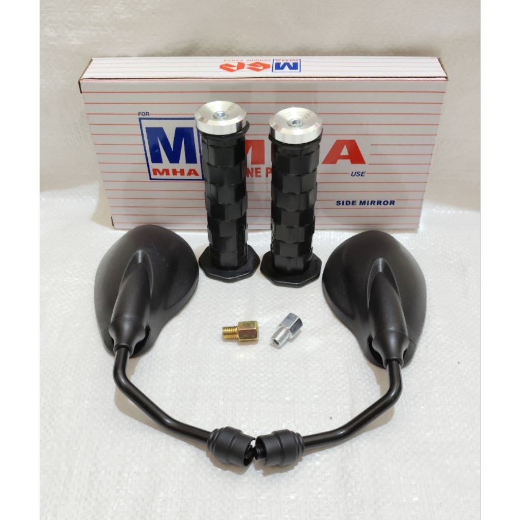 SPION X1 PLAIN UNIVERSAL PLUS HANDGRIP BOX + STEERING BAR นําเข้า PNP H0NDA-Y4MAHA