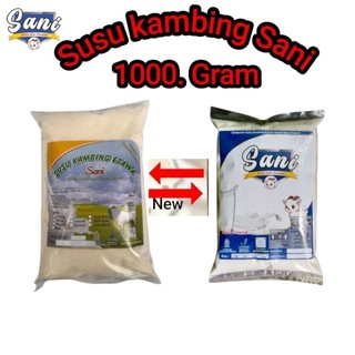 Susu kambing etawa bubuk full cream 1000g atau 1kilogram susu kambing ettawa Sani cocok untuk susu penggemuk badan aneka rasa