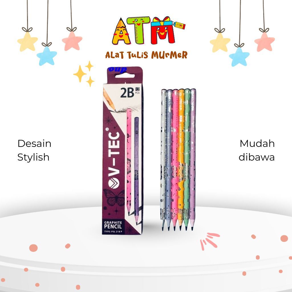 2B Pencil/2B Pencil/Vtec Pencil 2B PSL 218P Motif
