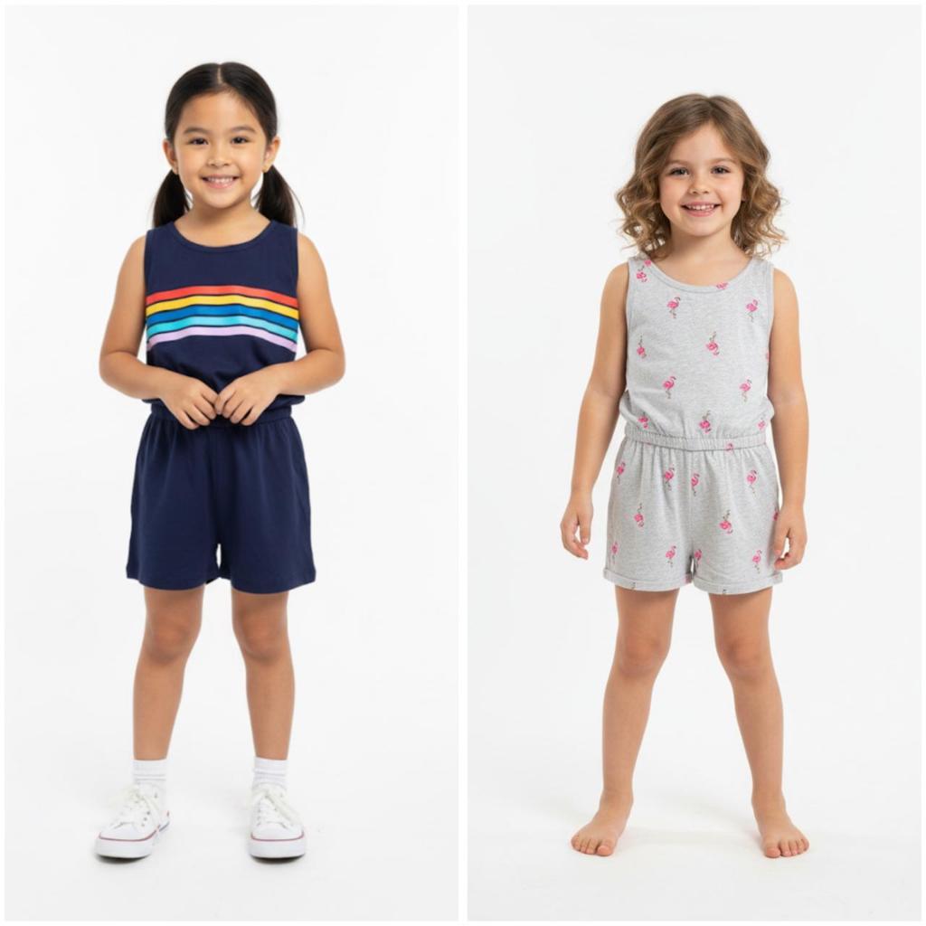 จั้มสูทเด็กผู้หญิง Old Navy